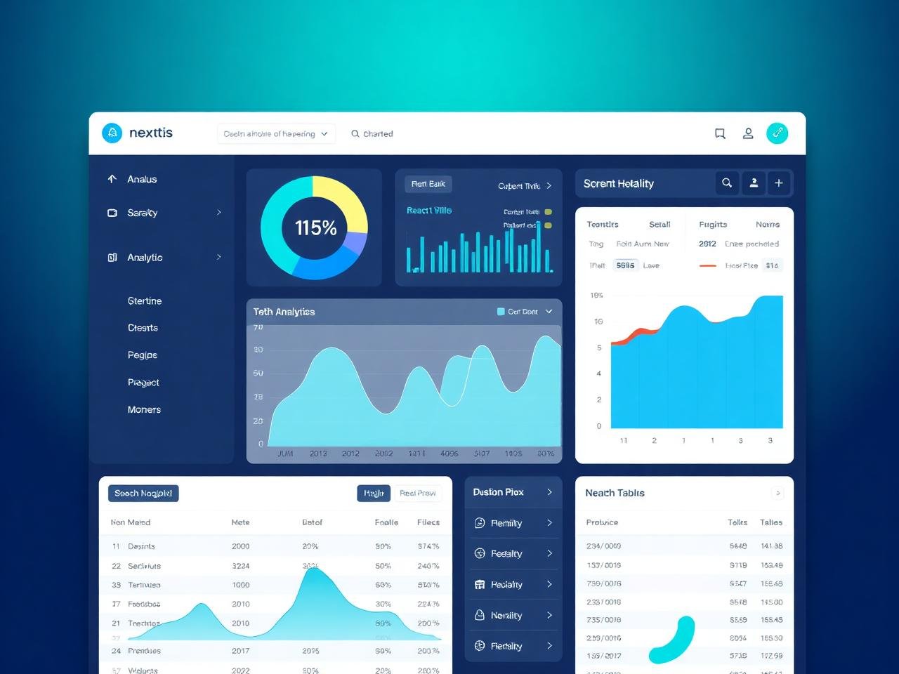 React SaaS app sample